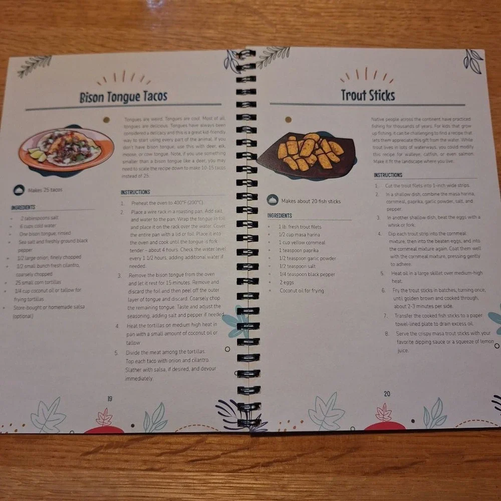 Mountains Oceans Kids Recipes From Native Land Cookbook‎ by Mariah Gladstone